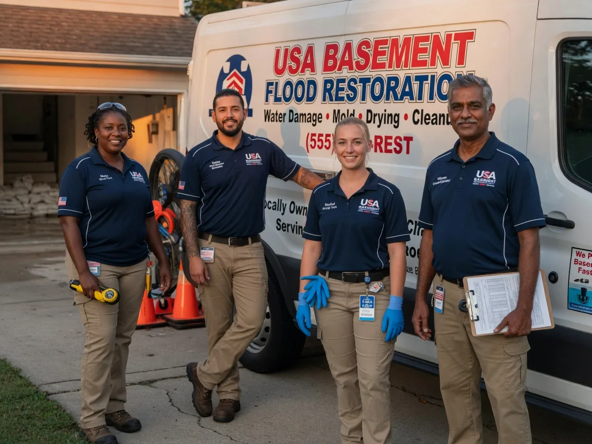 Basement Flood Cleanup company in New Straitsville, OH